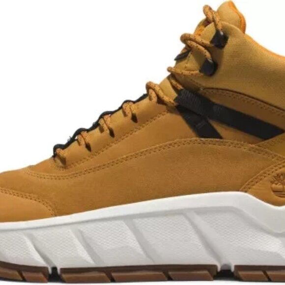 Timberland Turbo TB0A41GU Hiking Boots Men's Wheat Nubuck Leather Ankle SIZE 10 - Picture 11 of 13